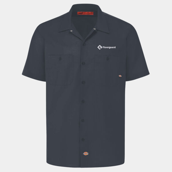 Floorguard Dickies Tall Industrial Short Sleeve Work Shirt Thumbnail