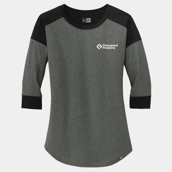 Floorguard Products Women's 3/4-Sleeve Baseball Raglan Tee Thumbnail