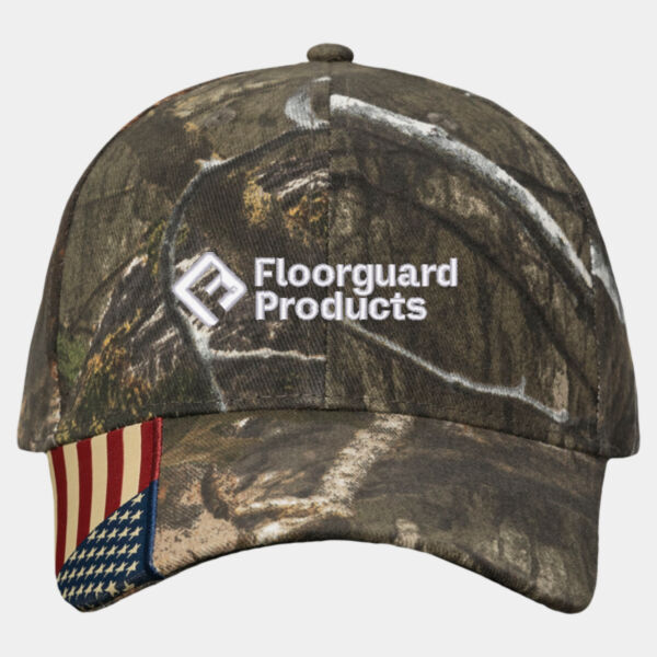 Floorguard Products Camo USA Flag Cap Thumbnail